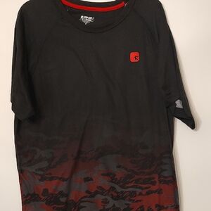 Black and Red Camo T-Shirt